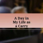 A Day in My Life as a Carry