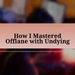 How I Mastered Offlane with Undying