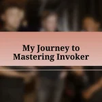 My Journey to Mastering Invoker