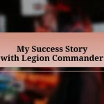 My Success Story with Legion Commander