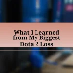 What I Learned from My Biggest Dota 2 Loss