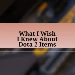 What I Wish I Knew About Dota 2 Items